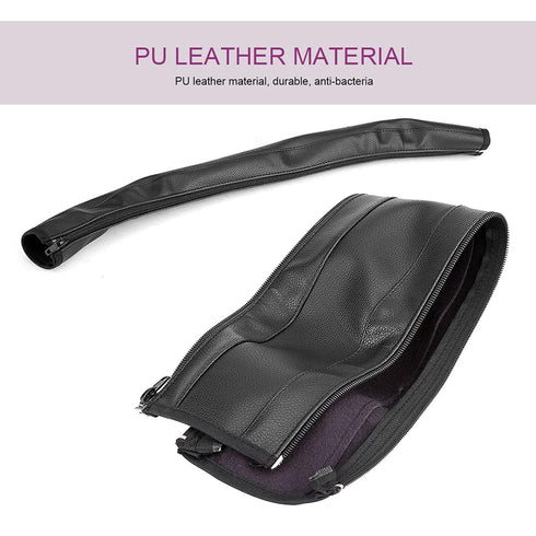 Baby Stroller Handle Covers, Waterproof PU Leather Armrest Handle Sleeve Cover for Infant Toddler Pram