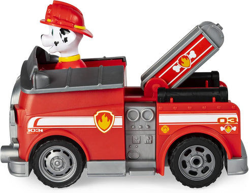 Paw Patrol Marshall Remote Control Fire Truck with 2-Way Steering for Kids Aged 3 and Up