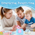 Talking Flash Cards Educational Toys, Montessori Learning Toys for Toddlers Age 2-6, Flash Cards for Kids (Blue)