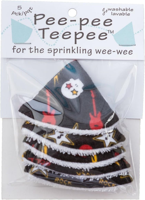 Pee pee Teepee Skulls Black Cello Bag, Rock & Roll Design