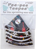 Pee pee Teepee Skulls Black Cello Bag, Rock & Roll Design