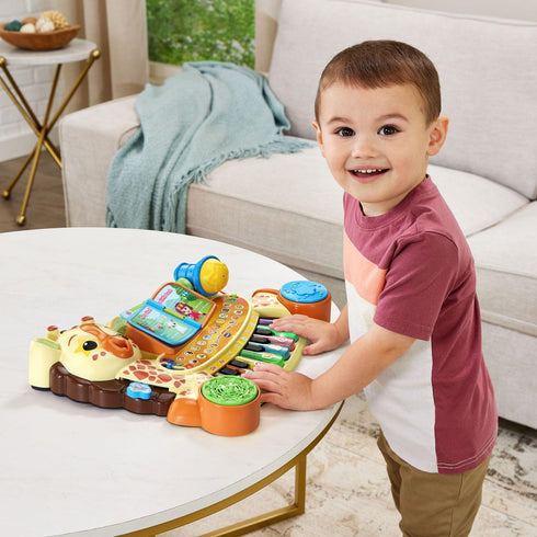 VTech Giraffe Piano - Interactive Zoo Jamz Musical Toy
