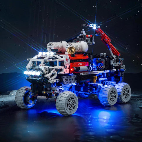 Upgraded Led Light Kit for Lego 42180 Mars Crew Exploration Rover Building Set (Model Not Included)