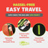 Umbrella Stroller Travel Bag for Airplane Gate Check, Water-Resistant with Handle Straps for Standard Stroller