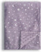 Baby Blanket for Boys Girls, Soft Minky with Double Layer Dotted Backing, Star and Moon Printed, 30 x 40 Inch Receiving