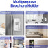 Space Saving 4" Wide Breastmilk Storage Bag Organizer for New Moms, Empty Container for Fridge, Holder with Mount