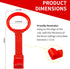 Rindion 3PCS Baby Pull Up Rings, Standing Walker Exercises Assistant Rings, Playpen Crib Hook Ring - Baby Walking