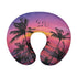Forchrinse Hawaiian Palm Tree Red Sky Nursing Pillow Cover for Baby Boys Girls,Soft