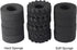 Super Soft Sticky 1.0 Wheel Tires, Mud Tires 60 * 25mm for 1/18 1/24 RC Crawler Axial SCX24 FMS FCX24 Enduro24 Bronco