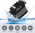 Beffkkip 2Pack 25KG 25T 180 Digital Servo Motor High Torque RC Servo Full Metal Gear Waterproof with Servo Arm for RC