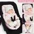 2 Infant Car Seat Insert Cushion, Baby Car Seat Head Body Support for Girls & Boys, Reversible Newborn Car Seat Insert