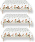 3ct Woodland Plastic Tablecloth Creatures Fox Birthday Baby Shower Banner Wild One Welcome Baby Forest Animal Friends