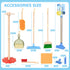 Set 11Pcs Set 3-in-1 Set 3-6 Dreamon Wooden Toddler Cleaning - Kids Cleaning Toy with Kids Vacuum That Really Works