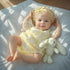 DollsGirl18 Inch 3+ SCOM Reborn Realistic Baby Lifelike Realistic DollsSilicone Cute Soft Body Doll Real Life Doll Gift