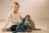 Steiff Thaisen T-Rex Plush - Premium Stuffed Animal, Dinosaur Toys for Kids, Soft Cuddly Friends (Blue, 14")