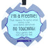 THREE LITTLE TOTS Blue Boy Preemie No Touching Baby Car Seat Sign, Stroller Tag, CPSIA Safety Tested Gift