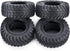 RC Rubber Micro Tires 38mm with Foam Insert, 4pcs for 1/18 Kyosho Mini Z 4x4 Jimny