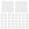 40 Pieces Hydrogel Reusable Nipple Pads, Soothing Gel Pads for Breastfeeding Essentials, Cooling Relief for Moms