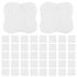40 Pieces Hydrogel Reusable Nipple Pads, Soothing Gel Pads for Breastfeeding Essentials, Cooling Relief for Moms