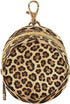 Nesatuwa Cheetah Leopard Print Pacifier Holder Case with Clip Portable Small Travel Pacifier