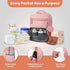 Backpack 28Liters Baby Diaper Bag with Changing Station, Capacity Nylon Baby Registry Mom Bags, Travel Friendly Unisex