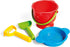 Set Playset 18M+ Hape Beach Basics Sand Toy Including Bucket Sifter, Rake, and Shovel Toys| Sand Toy for Toddlers