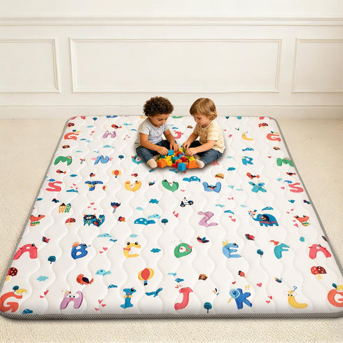 Wirhao 71'' 59'' Baby Play Mat for Floor, x Thicken Foam Soft Padded Mat for Baby, Playpen Mat for Toddlers Infant