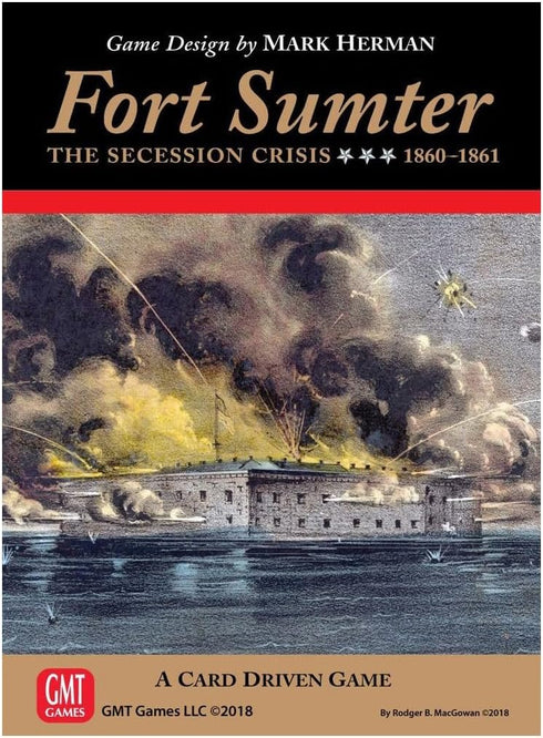 GMT Games Fort Sumter The Secession Crisis 1860 1861, GMT1808, Multicoloured