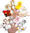12Pcs Finger Puppet Set, Realistic Plush Animal Finger Puppets Role-Playing Story Finger