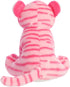 10 Inches Aurora Adventurous Destination Nation Tiger Stuffed Animal - Global Exploration - Learning Fun - Pink