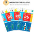 PHOGARY Science Tablecloths 3 PCS Plastic Laboratory Party Table Covers for Kids Birthday Science Party, 51 x 86 Inches