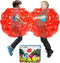 Sumo Balls for Kids - Buddy Bounce Balls Sumo Game, Giant Human Hamster Knocker Ball for Ages 3-10 (Red+Red)