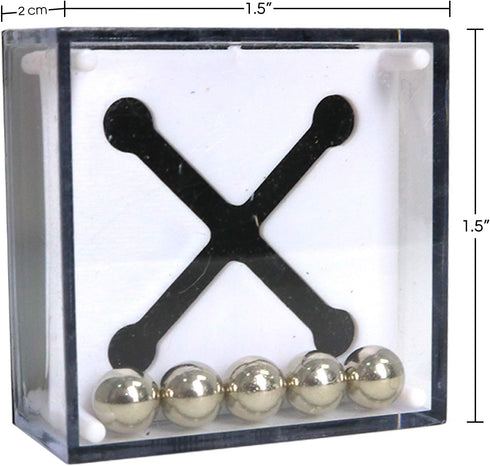 Party Favor Games Balance IQ - 12 Cube Puzzle Stocking Stuffers for Kids and Adults