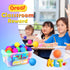 50 Pack (1.8") Stress Balls Bulk for Kids and Adults: Mini Squishy Ball for Stress Reduce - Color Changing Sensory Ball