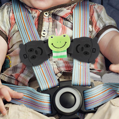 2 Dolls(2 Pack) Anti Escape Harness Chest Clip Lock, Baby Safety Strap Prevent Kids Taking Their Arms Out of High