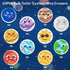 Haooryx 60Pcs Solar System Mini Eraser - Novelty Outer Space Pencil Erasers for Student Homework Rewards