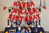 Killer Halloween Birthday Banner - Horror Movie & Zombie Vampire Theme Decorations