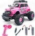 10Leccion Remote Control Car for Girls, Pink RC Truck with Two Rechargeable Batteries, Toys for Ages 3-8 Birthday Ideas