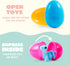 8 3D 8+) JOYIN Pcs Prefilled Easter Eggs with Printed Toys Mini Dinosaur, Articulated Toys, Basket Stuffers Fillers