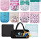 ECOCUBCLUB Reusable Washable Cloth Diapers 6pcs for Baby Shower,Leak-Proof Double Gussets Fleece Lining,12