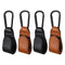 Bremorou 4 Pack Adjustable Stroller Carabiner Clip Stroller Hooks for Bags Universal Stroller