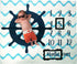 Baby Monthly Milestone Photo Blanket, Nautical Month Baby Blanket for Pictures