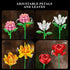 Flower Bouquet Building Set, 1488 PCS Botanical Collection, 18 Flowers Models Birthday Gift for Adults & Kids