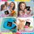 ZMLM Stocking Stuffers Gift for Kids, 165 Holographic Rainbow Scratch Paper Art Mini Notes Cards, Party Favor Supplies