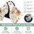 Dalzium Watercolor Highland Cow Cattle Butterfly Car Seat Cover Baby, Carseat Canopy Cover for Girl Boy, Breathable