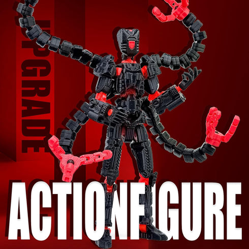 Aesinos T13 3D T13 13 d13 7.2inch) Assembly Completed Action Figure Printed Multi-Jointed Movable Nova Robot