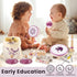 1-3, 1 2 3 4 5+ BUYGER Wooden Musical Instruments for Toddler Baby Montessori Percussion Instruments Toys Music