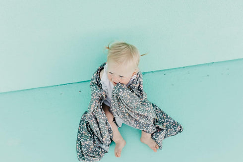 Gemini Large Knit Baby Swaddle Blanket - Premium Quality