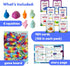 2nd Set (2-6 The Fidget Game SquishyLand in Rainbow Reef - Educational & Phonics Kindergarten Learning Activities