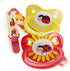 Rearz - Lady Bug - Adult Pacifiers with Lanyard and Clip (2 Pacifiers